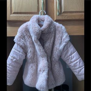 Girls pink coat